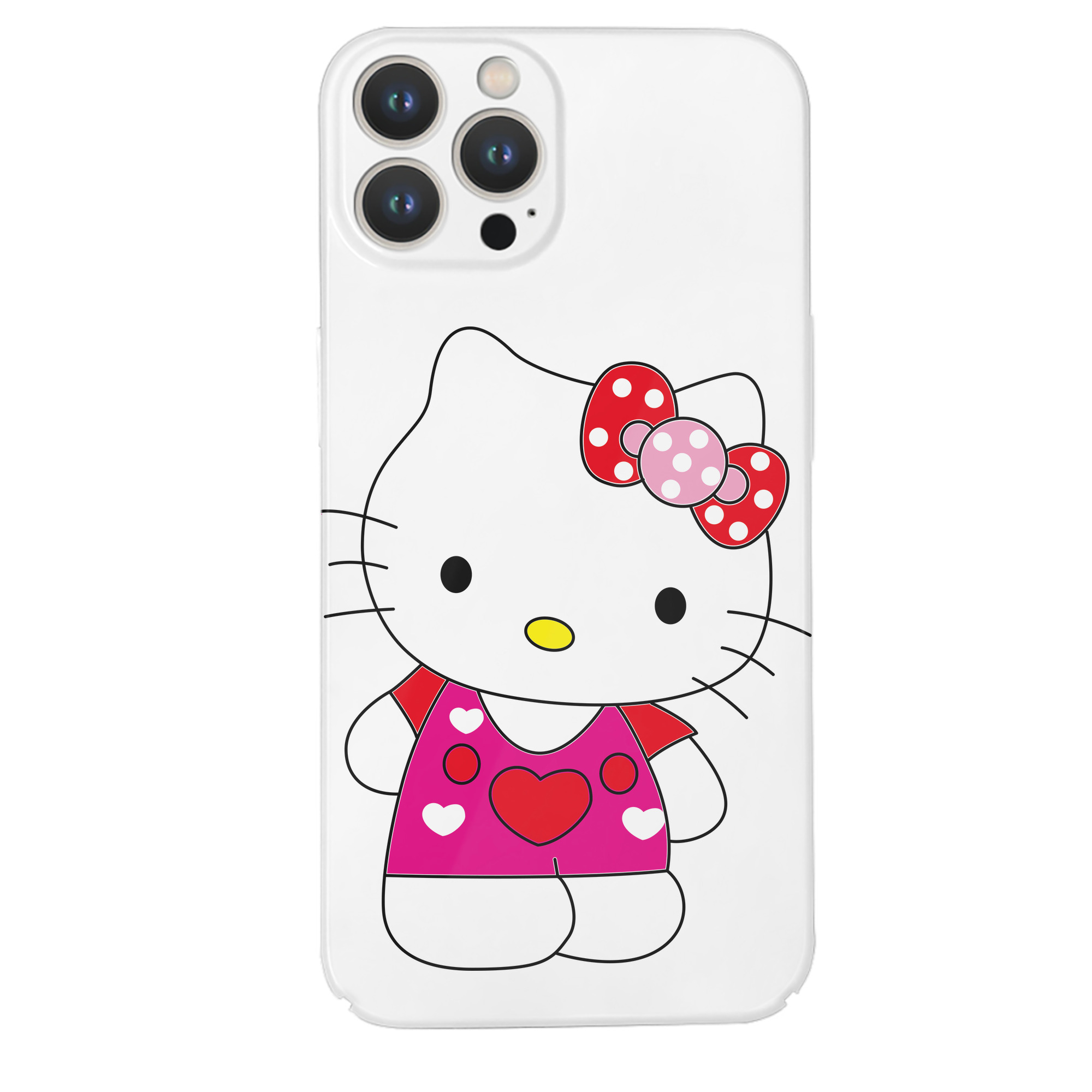 （画像用） Hello Kitty ハローキティ 【iPhone 14シリーズ対応】ハードケース